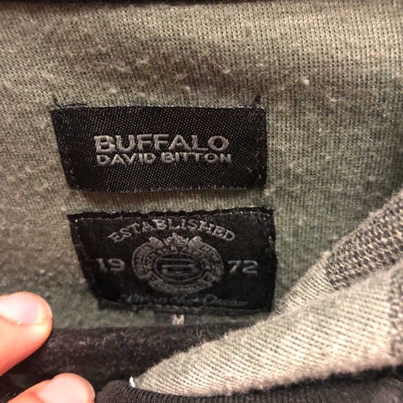 Camo sweatshirt/hoodie Buffalo David Bitton - Picture 4 of 4